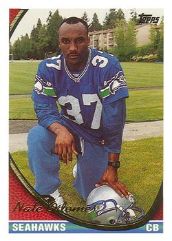 Nate Odomes Seattle Seahawks 1994 Topps NFL #658